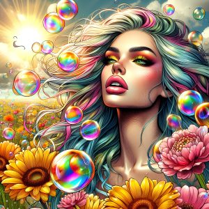 The Bubble Painter, Beautiful Girl, A Journey of Self-Discovery and Love-1