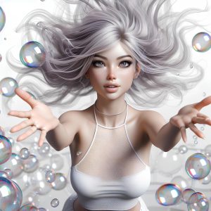 The Bubble Painter, Beautiful Girl, A Journey of Self-Discovery and Love-2