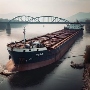 Cargo Ship Collided Bridge-2