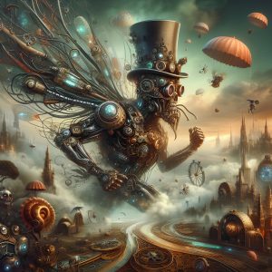 fantasy surreal steampunk cyborgs-1