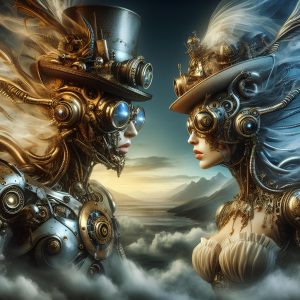 fantasy surreal steampunk cyborgs-3