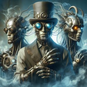 fantasy surreal steampunk cyborgs-4